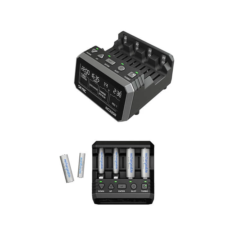 Baterijas lādētājs SKYRC NC2200 4 kanālu AA/AAA 2200mAh elementiem