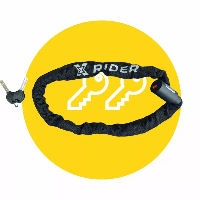 Velosipēda ķēdes slēdzene MANTA XR00LC01 6x900mm