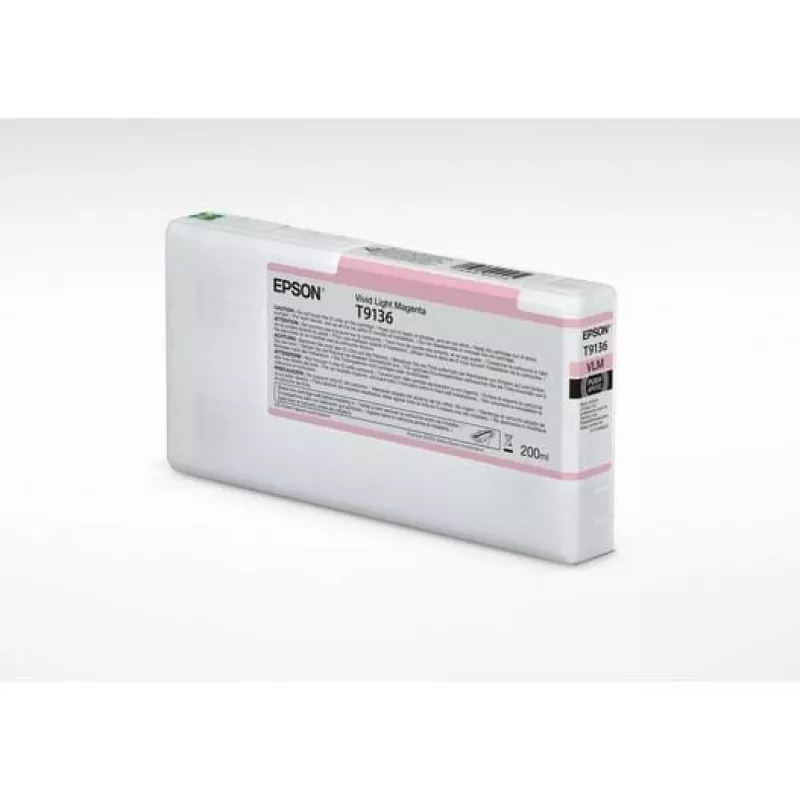Tintes kasetne Epson T91360N Vivid Light fuksīna oriģināla saderīgiem Epson printeriem