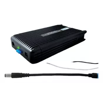 strāvas adapteris Gamber-Johnson POWER ADAPTER 120 W klēpjdatoriem, ieejas spriegums 11–16 V, iekštelpām, melns