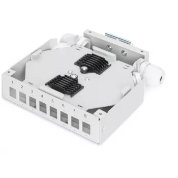 Savienojumu kārba Digitus DN-96891 8 LC/DX savienotāju adapteriem