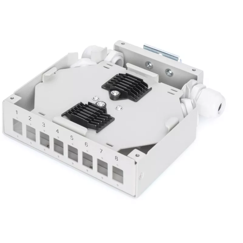 Savienojumu kārba Digitus DN-96891 8 LC/DX savienotāju adapteriem