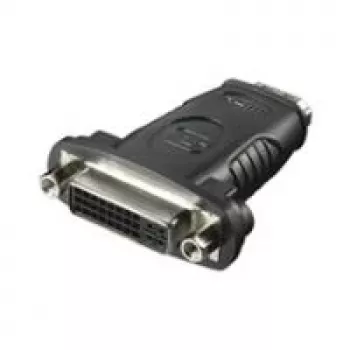Wentronic Goobay HDMI™ / DVI-I adapteris, HDMI standarta ligzda (A tips), melns - 19-pol. HDMI™ ligzda > DVI (24+5) ligzda (60752)