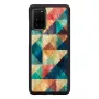 Aizsardzības telefona maciņš iKins Samsung Galaxy S20+ mozaīkas melns