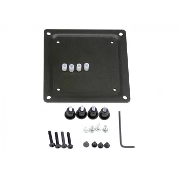 Konversijas plāksnes komplekts Ergotron 75 mm uz 100 mm Melns tērauds