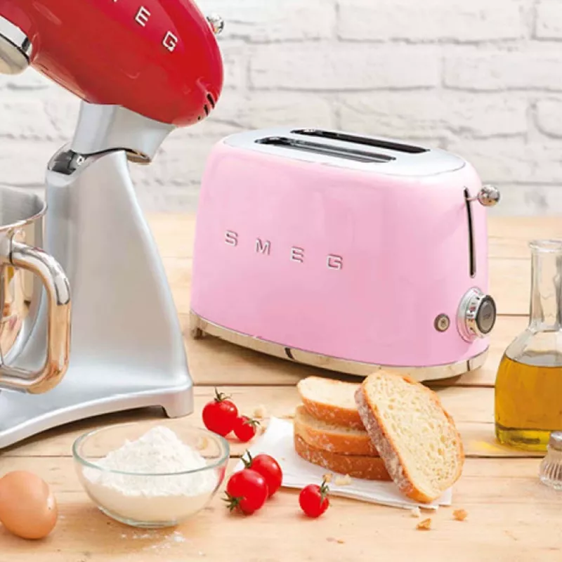 Smeg tosteris TSF01PKEU (Rozā)