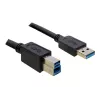 USB centrmezgls DeLOCK 4 Porti 5000 Mbit/s Melns Balts