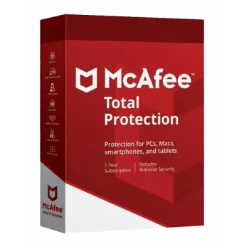 McAfee Total Protection 3 Devices 1 Year