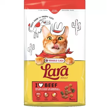 VERSELE-LAGA Lara Adult Beef - sausā kaķu barība - 7 kg