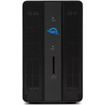 OWC Gemini divu disku TB3 aparatūras RAID glabāšanas un dokstacijas korpuss — Thunderbolt 3 — Thunderbolt