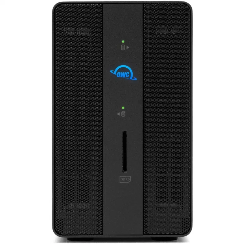 OWC Gemini divu disku TB3 aparatūras RAID glabāšanas un dokstacijas korpuss — Thunderbolt 3 — Thunderbolt