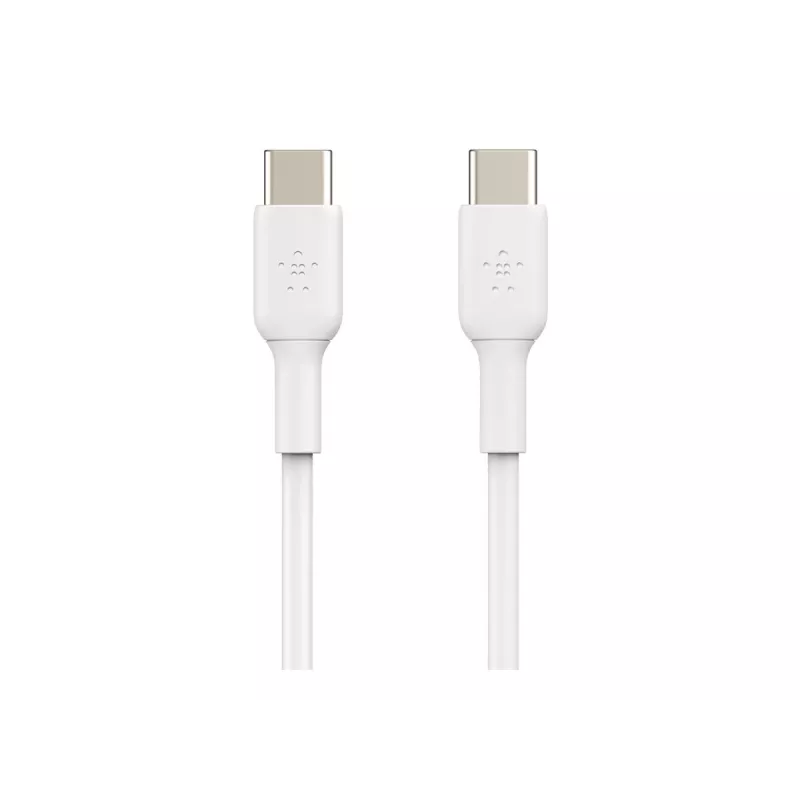USB kabelis Belkin BoostCharge 1m USB C balts USB 2.0
