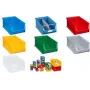 Uzglabāšanas kaste allit ProfiPlus Box 5 caurspīdīga, plastmasas detaļu kaste, kraujama, 35 kg kravnesība
