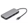 USB-C dokstacija Digitus DA-70915 8 portu 100W Power Delivery