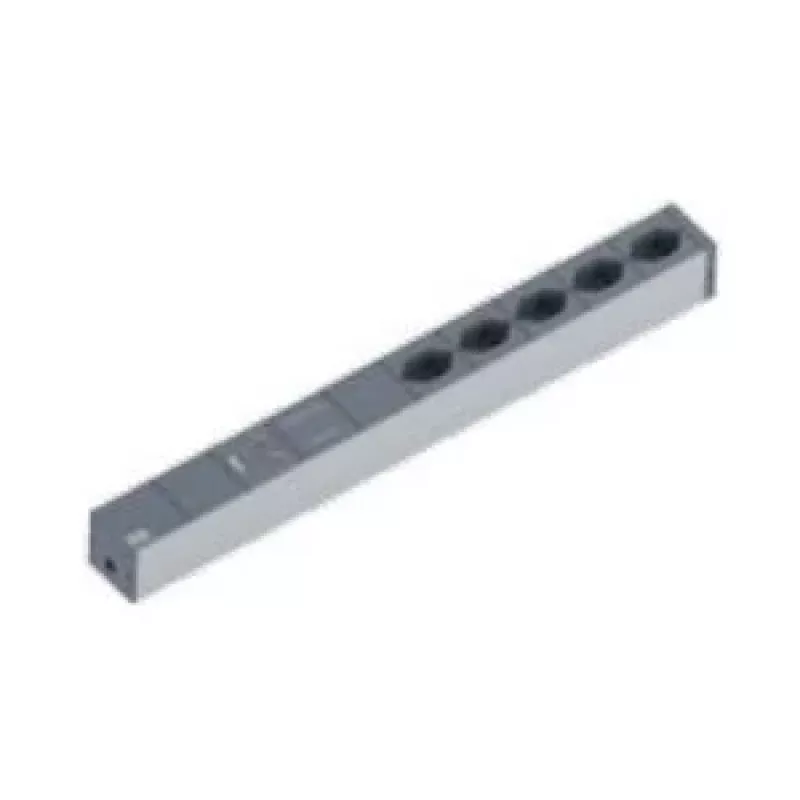 Bachmann 19 collu IT Basic PDU 5 maiņstrāvas kontaktligzdas 1U tips J 2 m kabelis