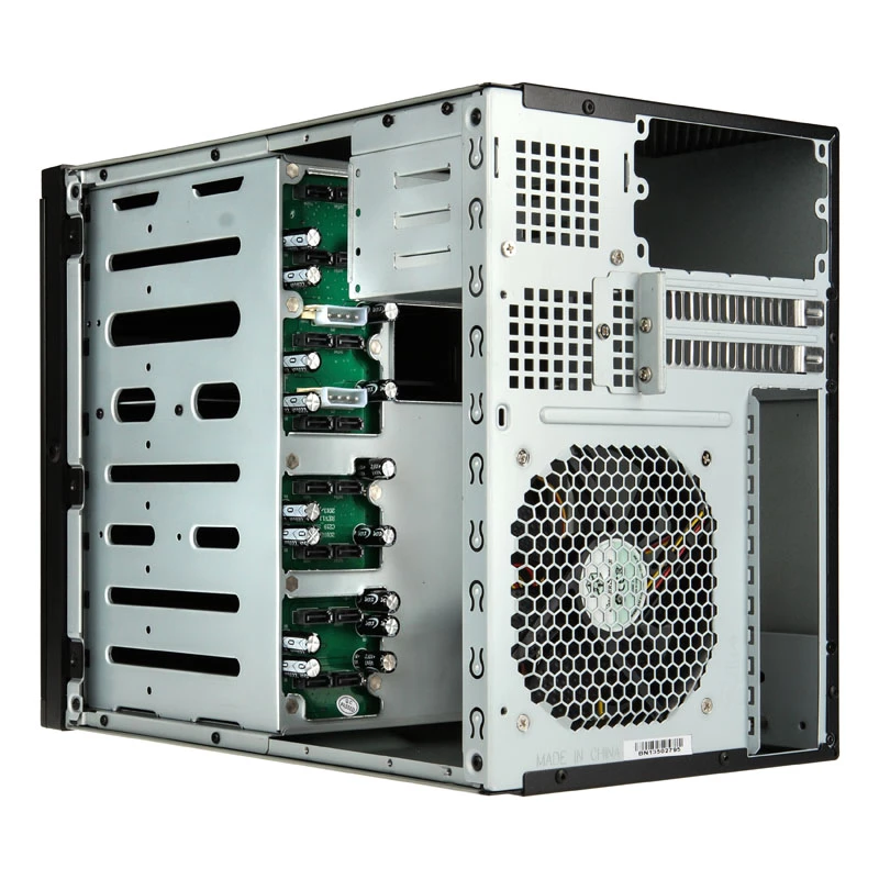 Datora korpuss Silverstone SST-DS380B Mini-ITX melns