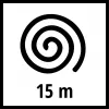 Trimmera griešanas aukla EINHELL Super Cut Line 2.4 mm, MPN 3436654, viena spole