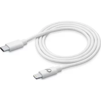 Cellularline Power Cable 120cm - USB-C uz Lightning USB-C uz Lightning kabelis uzlādei un datu pārsūtīšanai