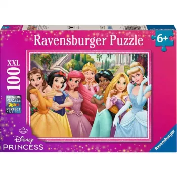 Bērnu mozaīkpuzle Ravensburger Disney Princess “Life is a fairy tale” — 100 gabaliņi, bērniem