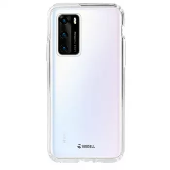 Viedtālruņa maciņš Krusell Kivik Huawei P40 caurspīdīgs aizsargapvalks