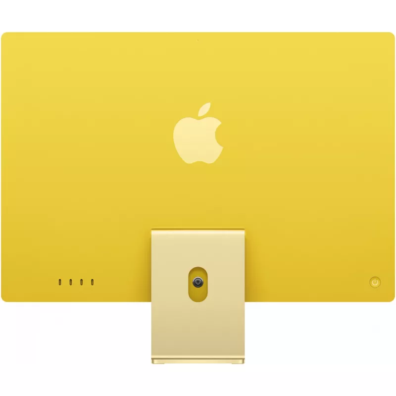 iMac Z1EL 59,62 cm 23,5 collu standarta stikls M4 10C CPU/10C GPU/16C N.E. 16 GB 512 GB SSD Gbit Eth MM NumKey TID DE dzeltenā krāsā