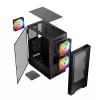 Logic ARYA ARGB MINIDI USB 3.0 korpuss melns