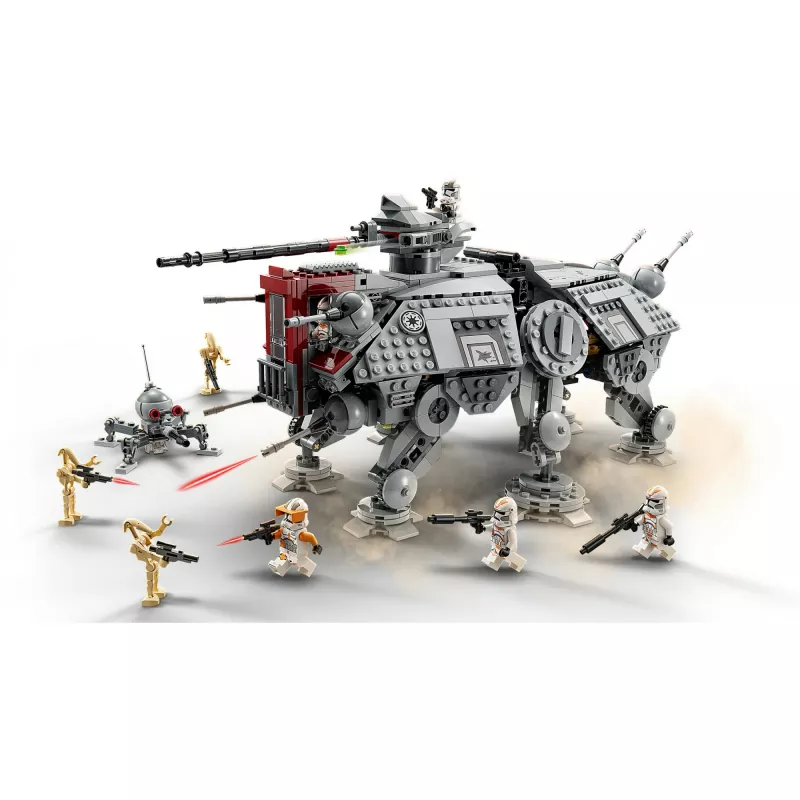 LEGO Star Wars: at-TE Walker komplekts ar droīdu figūrām (75337)