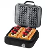 Lovio LVWF002BK Vafeļu pannas 1500W Melna