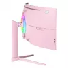 Izliekts monitors Arozzi Nova 49” (124,5 cm) Dual QHD 5120×1440 LED VA 32:9 4 ms Rozā