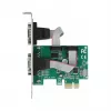 DeLOCK PCI Express x1 karte ar 2 seriālajiem RS-232 portiem