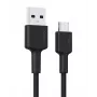 USB-C uz USB-A kabelis Aukey CB-CA2, neilona pinums, ātrā uzlāde 3A, 1 m