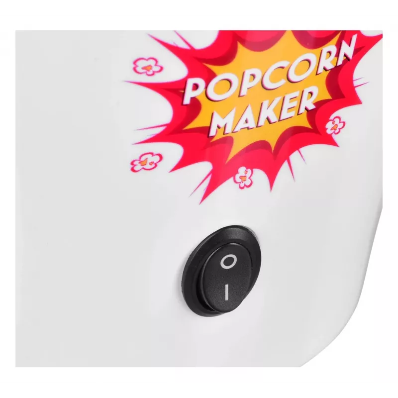 Russell Hobbs Fiesta popkorna aparāts melnā, sarkanā, baltā krāsā 1200 W