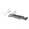 SILVERSTONE Serial ATA kontrolieris SST-ECS06 — PCIe karte ar 6 SATA portiem