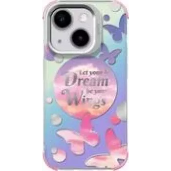 Telefona maciņš LAUT Pop Dreamy Apple iPhone 15/14/13 ar 6,1 collu ekrānu, TPU + PET, daudzkrāsains
