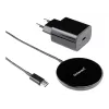 Intenso MB1 viedtālrunis melns USB bezvadu uzlāde ātrā uzlāde iekštelpu