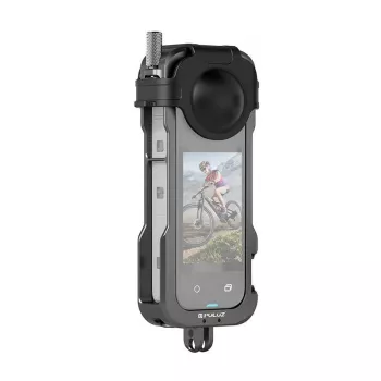 Puluz metāla aizsargbūris Insta360 X4 ar lēcas vāciņu PU981B