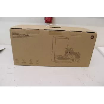 IZPĀRDOTS. Xiaomi | Viedā mājdzīvnieku barības dozators ES | Tilpums 3,6 L | Balts | LIETOTS, SASKRAPĒTS, BEZ ROKASGRĀMATAS, BEZ STRĀVAS VADA