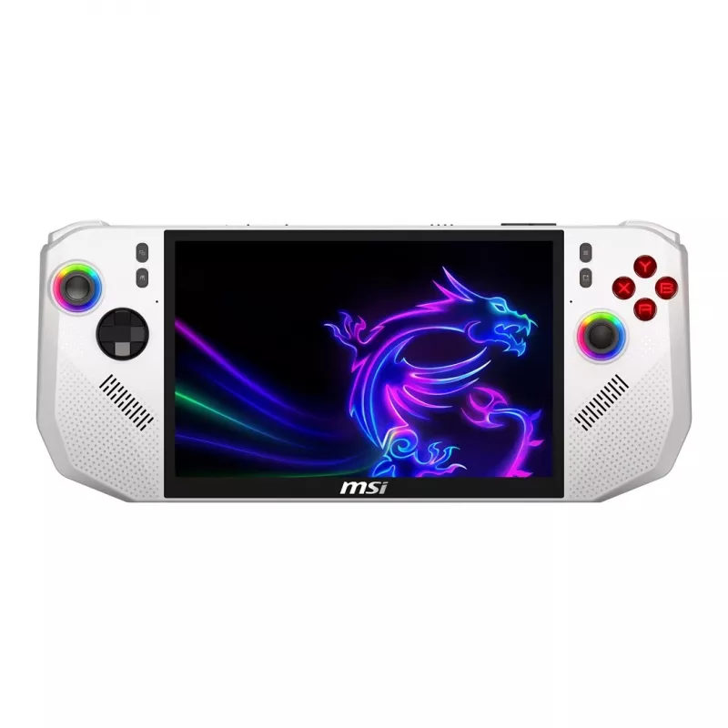 MSI Claw A8 BZ2EM-025PL pārnēsājamā spēļu konsole 20.3 cm (8) 1 TB skārienekrāns Wi-Fi balta