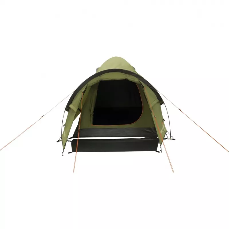 Easy Camp Setesdal 2 kupolveida telts (olīvzaļa, ar tuneļa priekštelpu, 2025. gada modelis)