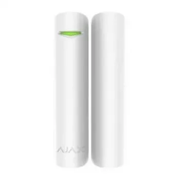 Durvju/logu sensors Ajax DoorProtect Plus Wireless, balts, CR123A baterija, 3V, 60 mēnešu darbmūžs, 20×20×90 mm
