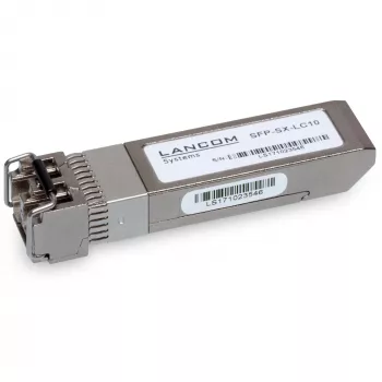 LANCOM SFP-SX-LC10 - SFP+-Transceiver-Modul - 10 GigE - 10GBase-SX - LC Multi-Mode - bis zu 300 m - 850 nm (Packung mit 10)