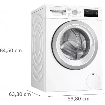 Bosch WAN2813APL Series 4 Priekšējās ielādes veļas mašīna 8 kg 1400 apgr./min Balta