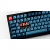 V6 Max, Gaming Keyboard melns/zili pelēks, DE izkārtojums, Gateron Jupiter Red, Hot-Swap, RGB
