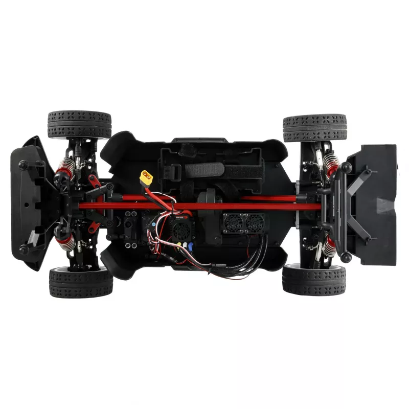 Amewi RC Rallye Citroen CR3 WRC HyperGo 4WD 1 7 RTR melns/sarkans (21126)