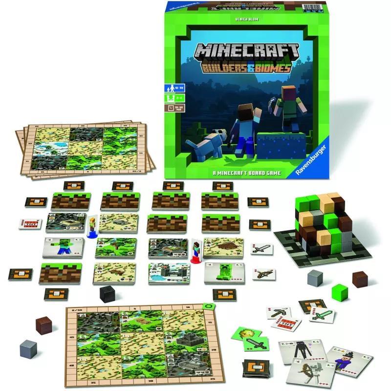 Minecraft Builder & Biomes, galda spēle