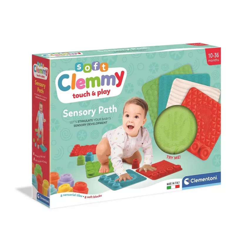 Clementoni 17352 bērnu vingrošanas/rotaļu paklājiņš Daudzkrāsains Bērnu rotaļu paklājiņš