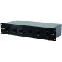 Omnitronic audio zonu līmeņa kontrolleris ELA 6M-Zonen LS-Regler 5W melns — 6 zonu, 5 W izeja