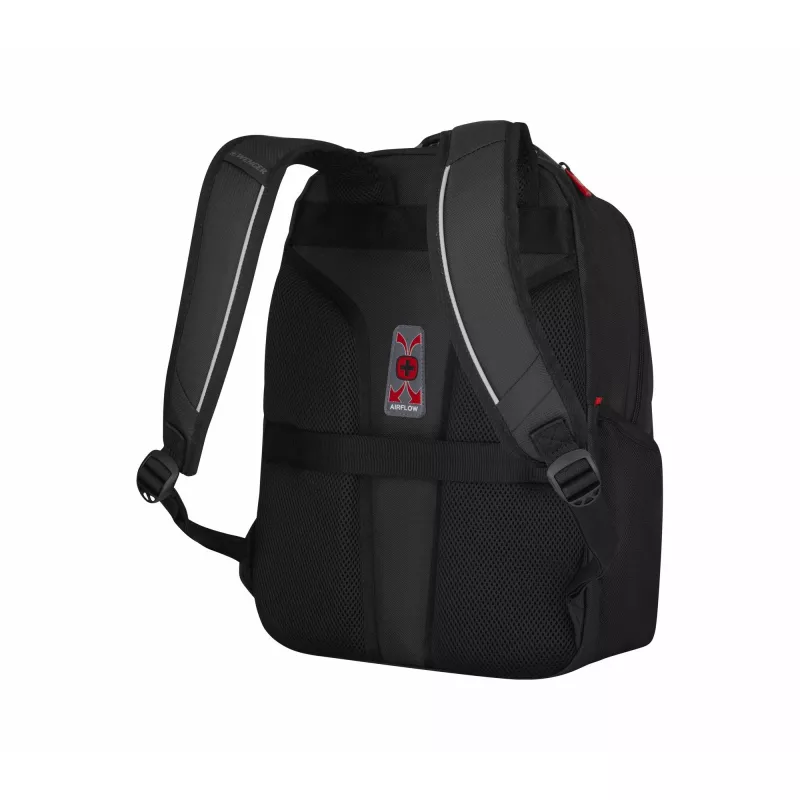 Ikdienas mugursoma Wenger SwissGear Altair melna poliesters PVC 79% pārstrādāts