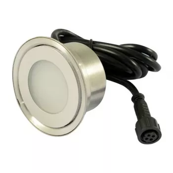 Synergy 21 LED iestrādājamais zemes gaismeklis ARGOS apaļš iebūvējamais IP67 RGB