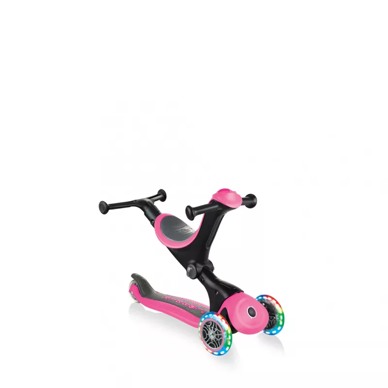 Globber | Skrejritējs | Rozā | Scooter Go Up Deluxe Lights